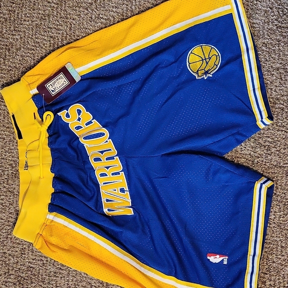 Just Don Shorts Just Don Golden State Warriors Basketball Shorts Poshmark